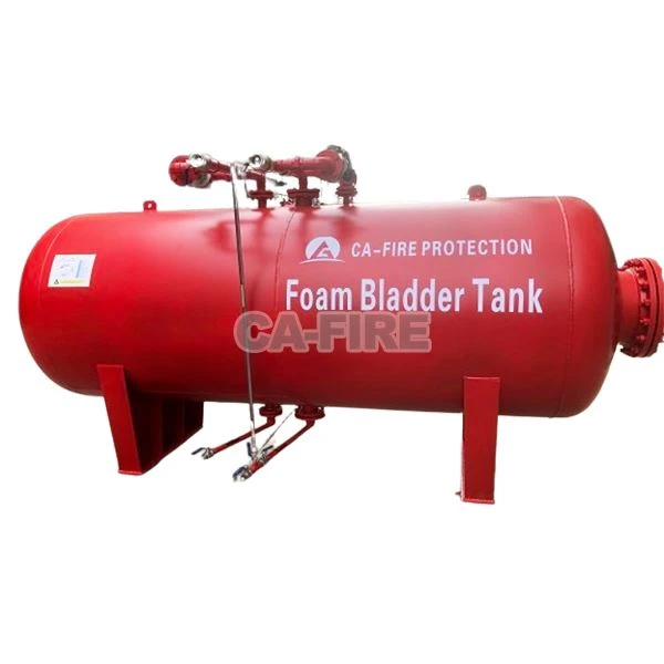Fire Extinguishing Horizontal Foam Bladder Tank