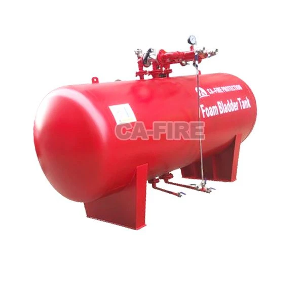 Fire Extinguishing Horizontal Foam Bladder Tank