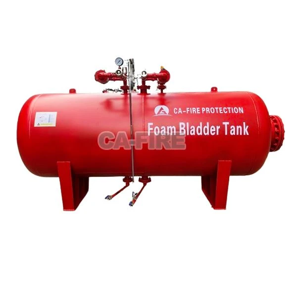 Fire Extinguishing Horizontal Foam Bladder Tank