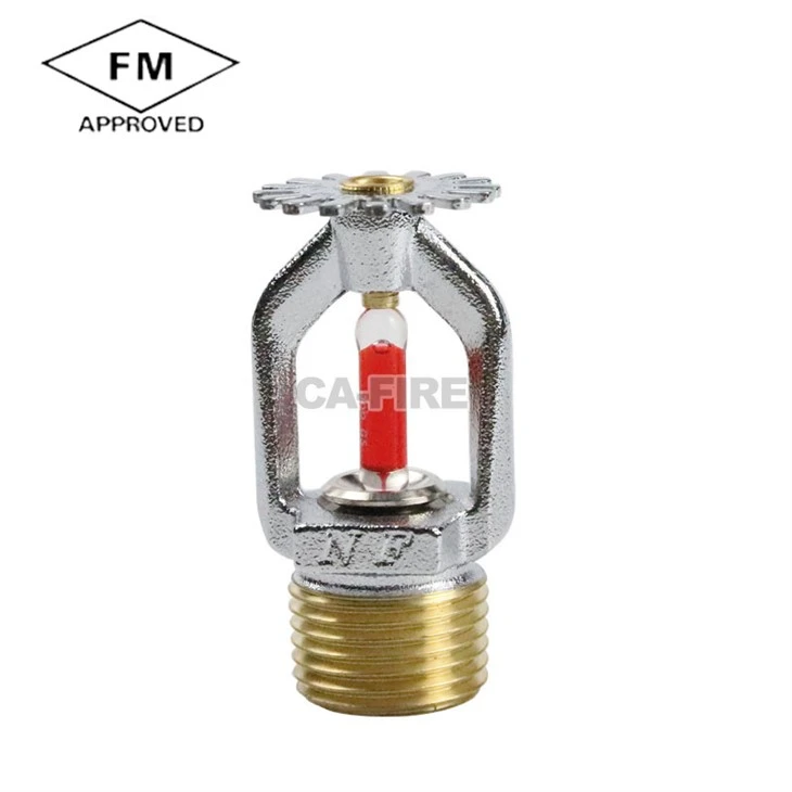 FM K5.6 yong'inga qarshi sprinkler tik osilgan o'rnatish turi Ishonchli yong'inga qarshi purkagich boshi